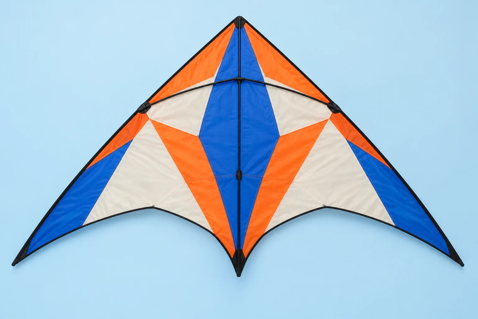 Wide delta kite